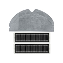Srfn Ticaret Xiaomi 1c Stytj01zhm Uyumlu 2 Adet Mop Bez 2 Adet Aktif Karbonlu Hepa Filtre Seti