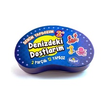 Farika Denizdeki Dostlarım 2 Parçalı 12 Yapboz