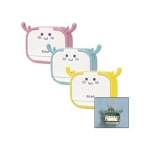 Aç Kapa - Figürlü Sabunluk Kutusu - Askılık 5224 Renkli