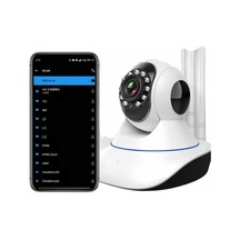 Akıllı Gece Görüşlü Sensörlü Wifi Kamera Telefondan Takip Edilebilir - Lisinya
