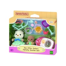 5804 Sylvanian Families Su Samuru Kız Kardeşler Ve Şnorkel Seti +3 Yaş Standart