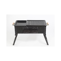 Cemre C16 Tavalı Ayaklı Kömürlü Mangal 60 CM