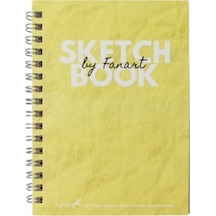 Fanart Academy Sketch Book 120 Gr Spiralli 50 Yp A4 Sarı 8674