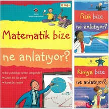Tübitak Matematik-Fizik-Kimya Bize Ne Anlatıyor 3 Kitap (12+ Yaş) 321576894