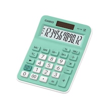 Casio Mx-12b-gn Açık Yeşil 12 Hane Masa Üstü Hesap Makinesi Beyaz