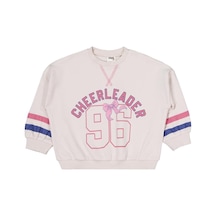 Cheer Leader 96 Baskılı 6-18 Ay Takım - Bej Taş Rengi