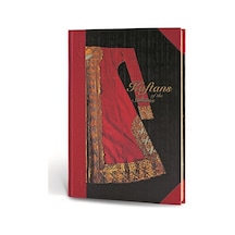 Osmanlı Kaftan Journal Çizgili Kırmızı