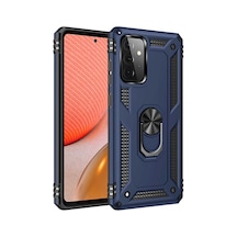 Zore Galaxy A72 Kılıf Nvth Vega Kapak - Mavi