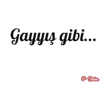 Gayış Gibi Oto Sticker Araba Cam Sticker Siyah 20 X 4 Cm