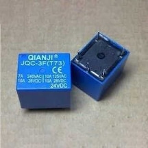 24 V 7 A Tek Kontak Röle Jqc 3F T73 24Vdc