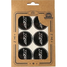 YAMAHA YZF R25 Damla Etiket Sticker Ø39 mm SİYAH-BEYAZ YAMAHA YZF R25 Damla Etiket Sticker Ø39 mm SİYAH-BEYAZ