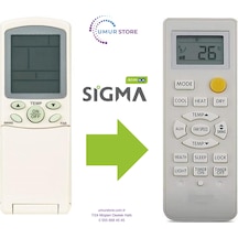 Sigma Haier York Yr-h08 Uyumlu Klima Kumandası
