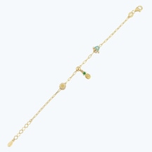 Altınbaş Altın Çocuk Ananas Bileklik Ajrbl0026-y-24754 Çok Renkli