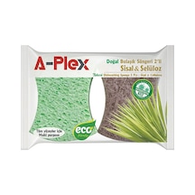 A-plex Sisal Selülozik Bulaşık Süngeri 2'li 4 Adet
