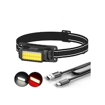 50 Cob Led Kafa Lambası Watton Wt-650 Siyah