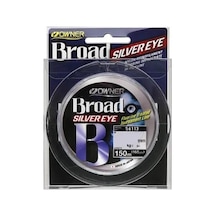 Owner 56113 Broad Silver Eye 0.26mm 150m Light Gray