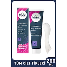Professional Tüy Dökücü Krem Bacak Ve Vücut Bölgeleri İçin Tüm Cilt Tipleri İçin 200 Ml