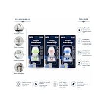 İbico İ13-138 Musluk Ucu Filtresi 16-19mm Tüm Musluklara Uyum 360 Akordiyon Pervaneli - 12'li Paket Diğer