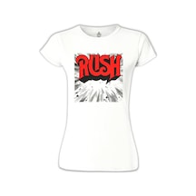 Rush Beyaz Kadın Tshirt 001