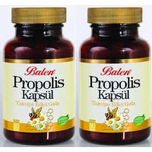 2 Adet Balen Propolis 400 MG 80 Kapsül