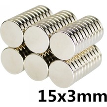 Neodyum Mıknatıs D15X3Mm 10 Adet