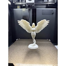 Melek Kadın Heykeli Hediyelik Masaüstü Ev Ofis Aksesuar 15 Cm
