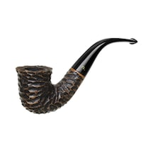 Peterson Aran Rusticated 5 9mm. Filtreli Vulcanite Saplı Pipo 206163