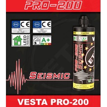Vesta 64401 Pro-200 Seismic Kimyasal Dübel 410ML+10ML