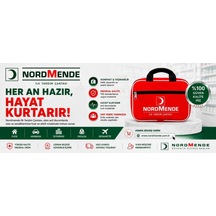 Nordmende İlk Yardım Çantası Acil Müdahale Seti - Araç, Ev, Ofis Ve Seyahat İçin