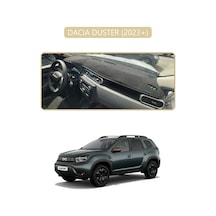 Dacıa Duster 2023+torpido Koruma Halısı Bej Kenar