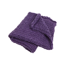 Suofeng El İşi Sıcacık Ve Yumuşak Örgü Battaniye, Bulky Kumaş, Salon Ve Oturma Odası İçin Şık Dekor, 60x60cm - 120x150cm Diğer