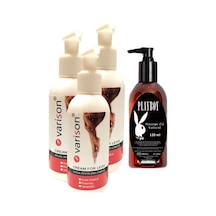 Hintohu Varison Varicose Vein Defense Cream ,,diz,bacak Bakım Kremi 120 Ml 3 Adet + Playboy Masaj Ya