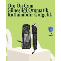 Katlanabilir Oto Güneşlik - 125x65 Cm -