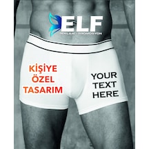 Kişiye Özel İsimli Boxer Resimdeki Renk