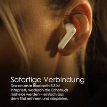 Echobuds Anc, Aktif Gürültü Önleyici Kulaklıklar, Gerçek Kablosuz Bluetooth Kulaklıklar, Enc Mikrofonlu Tws Kulak İçi Tomurcuklar, Şarj Kılıfı, Ipx4 Sweatproof Kulaklık, 26+ Saat Çalma