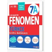Fenomen Okul Yayınları 7. Sınıf Türkçe A Fenomen Soru Bankası