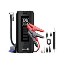 12000mah Güç Bankası, 800a Hava Kompresörü Ve Takviye Kablolu
