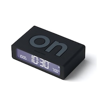 Lexon Flip Mini Şarj Edilebilir Alarm Saat Siyah