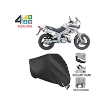 Yamaha Tdr 125R Motosiklet Brandası ( Kilit Uyumlu - Siyah