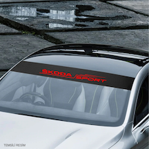 Mitsubishi Outlander İçin Uyumlu Aksesuar Oto Ön Cam Sticker6979
