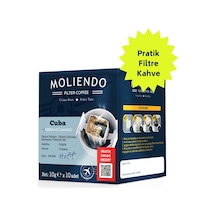 Moliendo Cuba Serrano Lavado Pratik Filtre Kahve 10 x 10 G