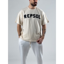 Cocopelli Bej Repsol Erkek T-shirt Coc3008