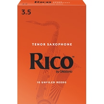 D'addario Rka1035 Rico Orange Box Tenor Saksafon Kamışı No: 3.5 İleri Seviye/eğitim - 10'lu Paket Tecrübeli Çalıcılar İçin Sert Model Ve Kararlı Tını