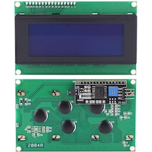 Alkatronik-Iıc Seri Kartlı 4X20 Karakter Mavi Lcd Modül 2004A 20X4 20 X 4