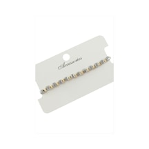 Küp - 773 - Kristal - Spt-gld - Bileklik Gri