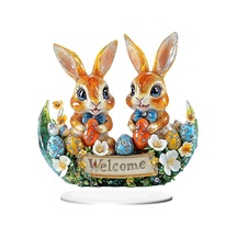 Suntek Paskalya 2d Düz Akrilik Süs Hediye Ofis Doğum Günü Stil A