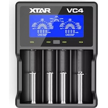 Xtar Vc4 Taşınabilir Lcd Ekranlı Li-ion/ni-mh/ni-cd Pil Şarj Cihazı