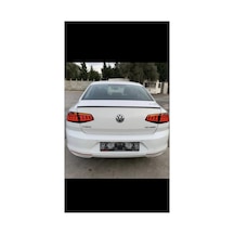 Volkswagen Passat B8 Piano Black Arka Spoiler Bagaj Üstü Spoiler Parlak Siyah