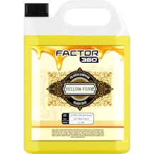 Factor360 Yellow Foam Sarı Renkli Oto Yıkama Köpüğü Oto Şampuan 1:15 Konsantre 5 L