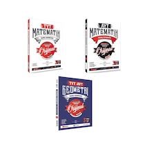 Orijinal Yayınları Tyt - Ayt Matematik - Geometri Soru Bankası Set 3 Kitap